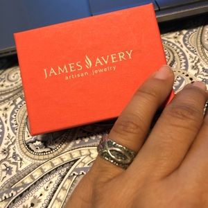 James Avery Retired Ichthus Ring Size 5 3/4